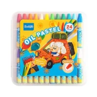 Crayon Guangbo 24 Colors HWH04550 / Oil Pastel / Krayon 24 Warna
